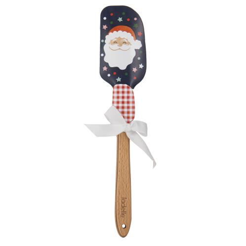 Ladelle Μαρίζες/Σπάτουλες Σιλικόνης με Ξύλινη Λαβή 30cm &20cm Festive Fun - Σετ 2 Τεμαχίων