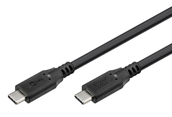 GOOBAY καλώδιο USB-C 74197 USB4 100W 20Gbps 4K/60Hz 2m μαύρο
