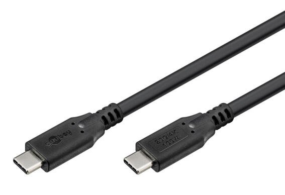 GOOBAY καλώδιο USB-C 74198 USB4 100W 20Gbps 4K/60Hz 3m μαύρο