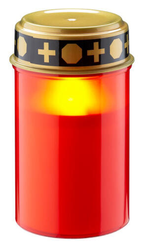 GOOBAY LED φωτιστικό κερί αφιέρωσης 74366 2400K IP44 κόκκινο