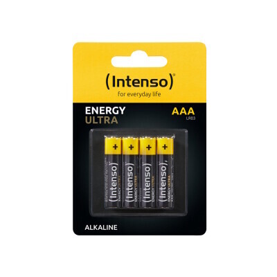 Intenso Μπαταρία αλκαλική Energy Ultra AAA LR03 Συσκευασία 4 τεμαχίων