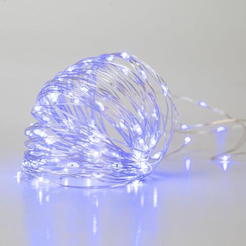 50 MICROLED ΣΥΡΜΑ ΜΠΑΤΑΡΙΑΣ ΑΣΗΜΙ ΜΠΛΕ ΣΤΑΘΕΡΟ 2.5ΜΕΤΡΑ