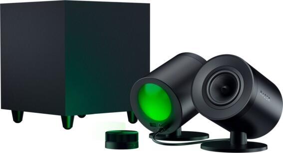 Razer Nommo V2 Ασύρματα Ηχεία Υπολογιστή 2.1 με RGB Φωτισμό και Bluetooth 300W Μαύρα