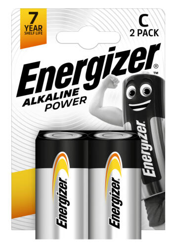 ENERGIZER αλκαλικές μπαταρίες Alkaline Power C/LR14 1.5V 2τμχ