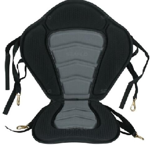 Seaflo Κάθισμα Kayak 28x48cm Μαύρο Γκρι 77-34887