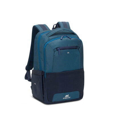 RivaCase Suzuka 7767 steel blue/aquamarine Laptop backpack 15.6quot;