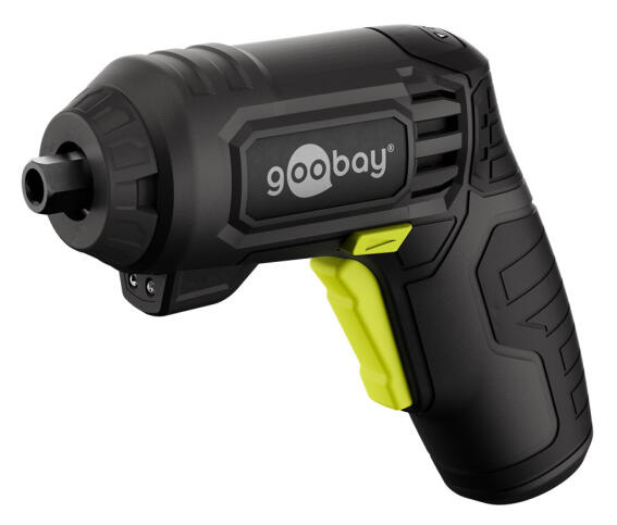 GOOBAY 4 σε 1 κατσαβίδι μπαταρίας με μύτες & εξαρτήματα 77817 LED φακός 1500mAh