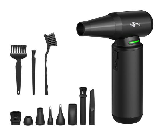 Goobay 77831 Ηλεκτρικό Air Duster με Φακό 180W 6000mAh Μαύρο
