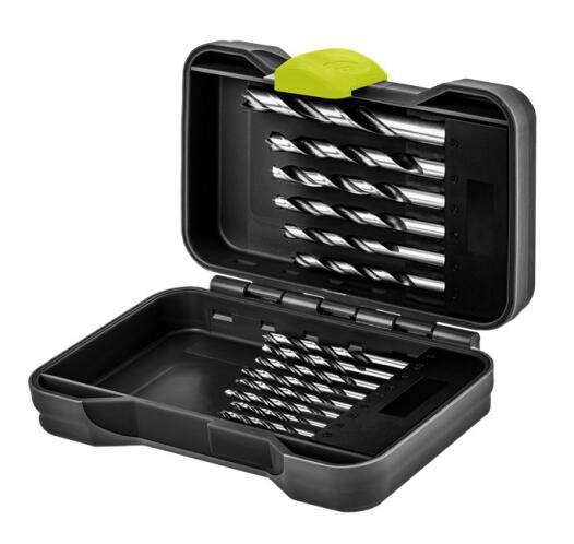 GOOBAY σετ τρυπάνια 77847 για ξύλο χάλυβας άνθρακα 3–10mm κυλινδρικό 15τμχ