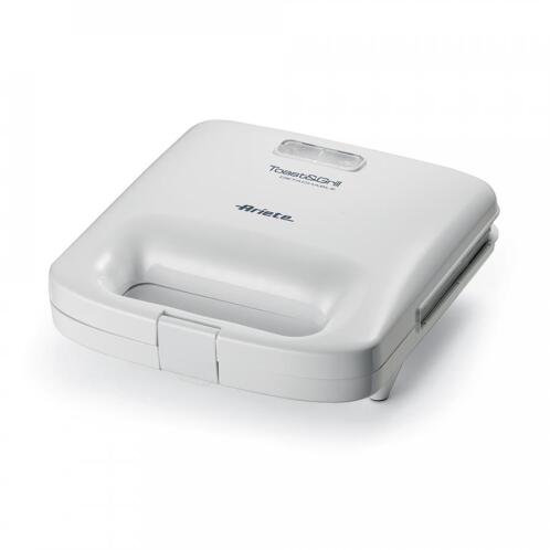 Ariete Τοστιέρα με Αποσπώμενες Πλάκες για 2 Τοστ 800W 78434 Λευκή