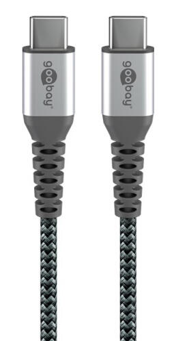 GOOBAY καλώδιο USB-C 79559 60W 480Mbps 0.15m μαύρο