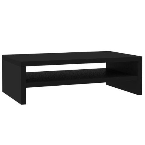 vidaXL Βάση Οθόνης Μαύρη 42 x 24 x 13 εκ. από Επεξ. Ξύλο 800217