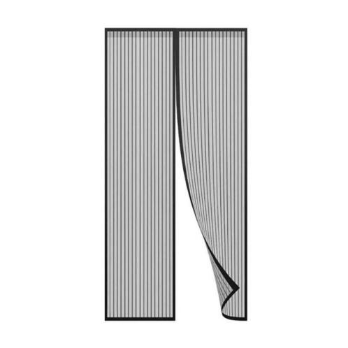 Μαγνητική Σίτα Πόρτας 120 x 240 cm με 18 Μαγνήτες Χρώματος Μαύρο Bakaji 8050534669039
