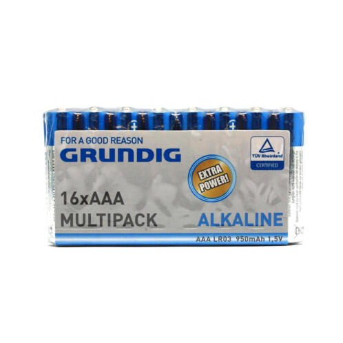 Σετ Αλκαλικές Μπαταρίες AAA LR03 16 τμχ Grundig 809-0983900000