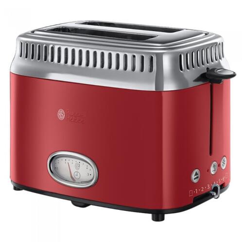 RH 21680-56 Retro Ribbon Red Toaster