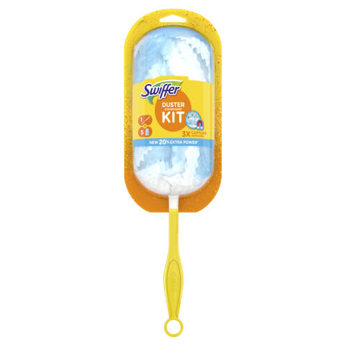 Swiffer Dusters Έτοιμη Λαβή +5 Ανταλλακτικά Μαγικά Φτερά