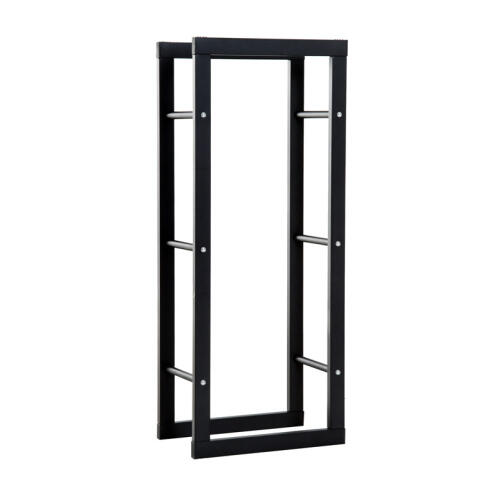 HOMCOM Μεταλλική Ξυλιέρα Τζακιού 40 x 25 x 100 cm 820-145