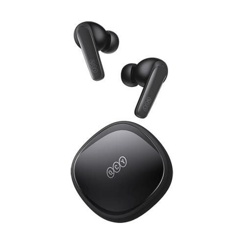 QCY T13X TWS Black - 30 hour battery True Wireless in-ear earbuds - Quick Charge 380mAh Gaming 0,068