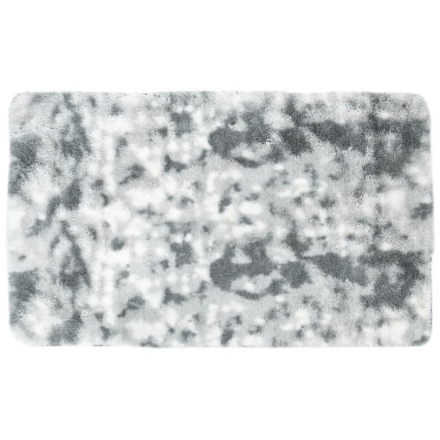 HOMCOM Μοντέρνο Χαλί από Πολυεστέρα για Υπνοδωμάτιο, Σαλόνι και Τραπεζαρία, 200x120cm, Ανοιχτό Γκρι 830-696V00LG