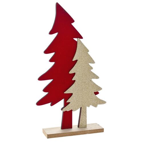 ΚΟΚΚΙΝΑ ΧΡΥΣΑ ΞΥΛΙΝΑ ΔΕΝΤΡΑ ΣΕ ΒΑΣΗ 17Χ30ΕΚ