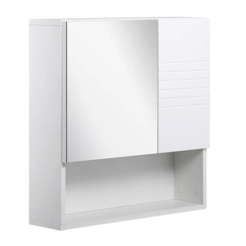 Καθρέπτης Μπάνιου με Ντουλάπι 54 x 15 x 55 cm Kleankin 834-369