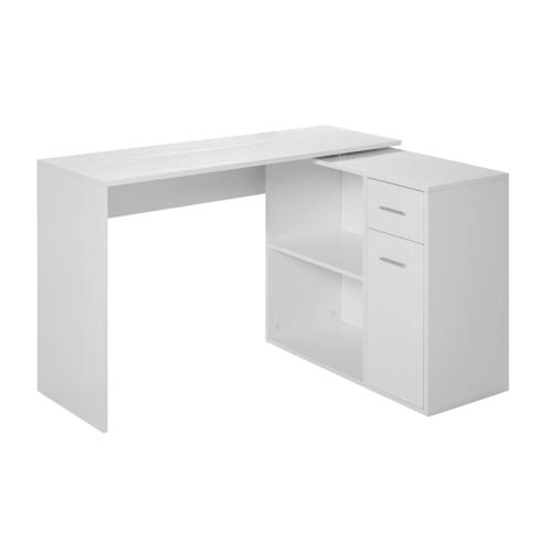 HOMCOM Πολυμορφικό Ξύλινο Γραφείο 173 x 39.8 x 74 cm  836-073WT