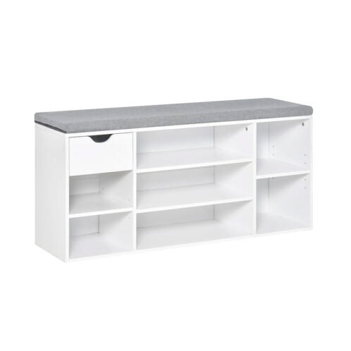 Πάγκος Αποθήκευσης Παπουτσιών με Κάθισμα 101 x 29 x 47.5 cm HOMCOM 837-167