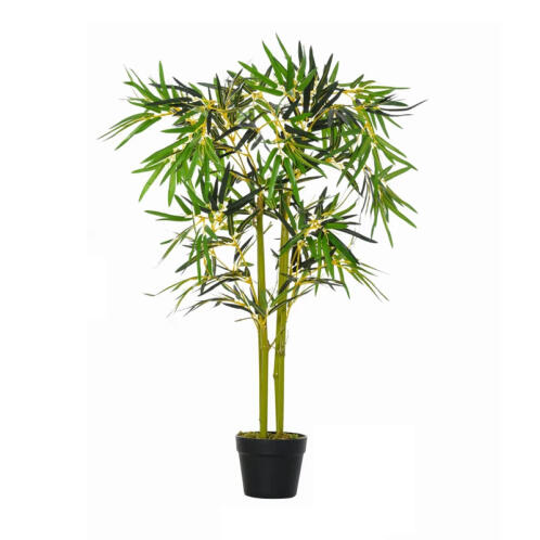 Outsunny Τεχνητό Φυτό Μπαμπού 120 cm 844-356