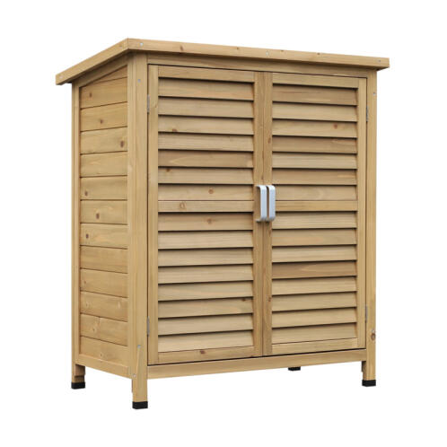 Outsunny Ξύλινη Αποθήκη Κήπου 87 x 46.5 x 96.5 cm 845-248