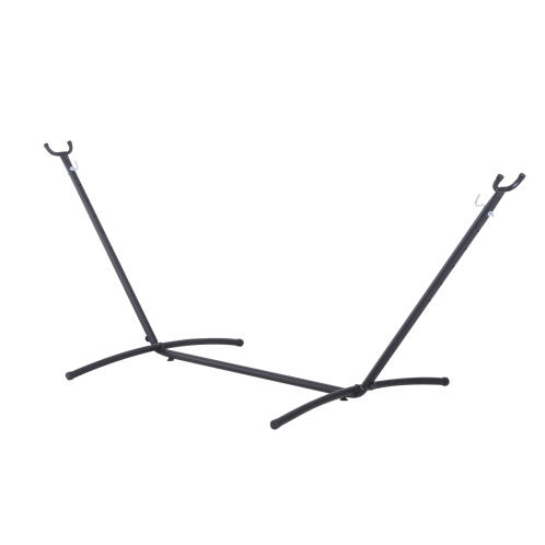 Outsunny Βάση για αιώρα ρυθμιζόμενη Max.120Kg, Μαύρο, 280x120x110cm