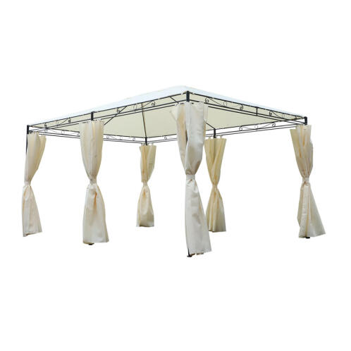 Κιόσκι Κήπου με Μεταλλικό Σκελετό 400 x 300 x 255 cm Outsunny 84C-089