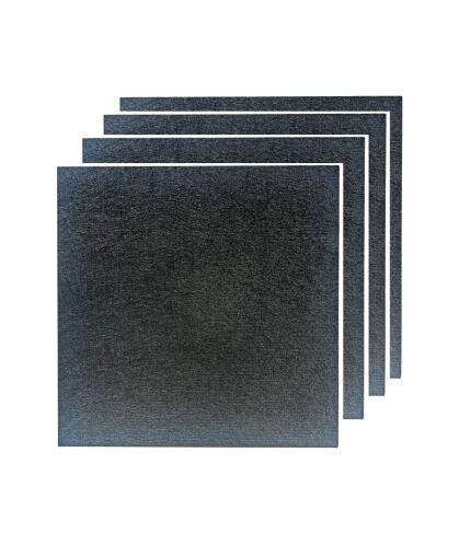 CITRONIC SAT12-BLACK SOUND ABSORPTION TILE 60x60 (SET OF 4)