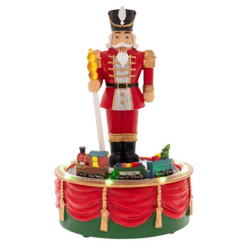 ΚΑΡΥΟΘΡΑΥΣΤΗΣ ΦΩΤΙΖΟΜΕΝΟΣ ΜΕ ΜΟΥΣΙΚΗ KAI KINOYMENO ΤΡΑΙΝΑΚΙ 13Χ13Χ20ΕΚ ΜΠΑΤΑΡΙΑΣ