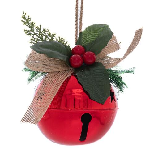 ΚΟΚΚΙΝΗ ΓΥΑΛΙΣΤΕΡΗ ΜΕΤΑΛΛΙΚΗ ΚΑΜΠΑΝΑ 10ΕΚ