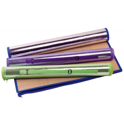 Ψάθα Παραλίας Μπαμπού με βάση από αλουμίνιο 180x60cm  (Τυχαία Επιλογή Χρώματος)