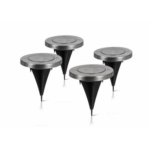 LED Lovers Σετ Ηλιακά LED Φωτιστικά Εδάφους 4 τμχ 3114653 LED Lovers 8719831798742
