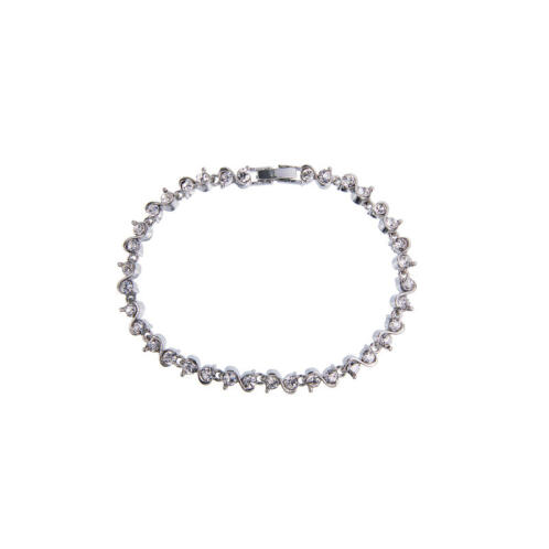 Alevine Jewellery Βραχιόλι Fleur με Πέτρες Ζιργκόν 8720604880120