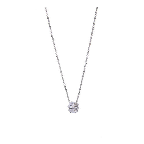 Alevine Jewellery Κολιέ Aimee από Ορείχαλκο με Κρύσταλλα Ζιργκόν 8720604880151