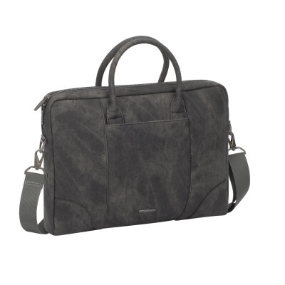 RivaCase Vagar 8922 grey slim Laptop bag 13.3-14'' Τσάντα μεταφοράς Laptop Γκρι