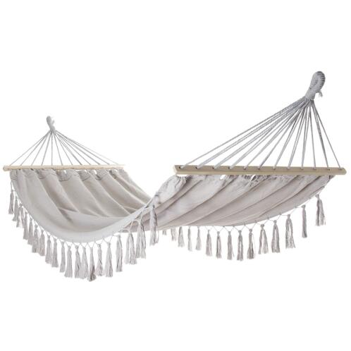 Velco, Αιώρα, μονή με κρόσια, λευκή