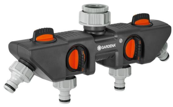 Gardena Τετραπλή Παροχή Σετ με συνδέσμους OGS BLISTER