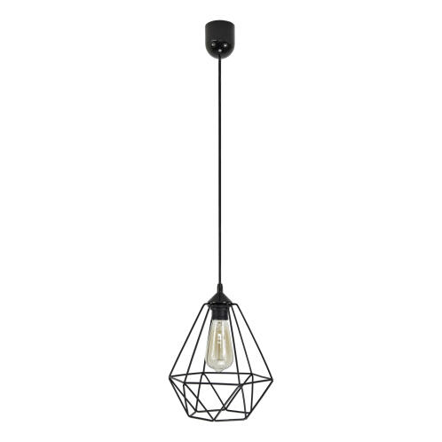 ADVITI Κρεμαστό φωτιστικό, μέγ. ισχύος 1x60W, E27, μαύρο