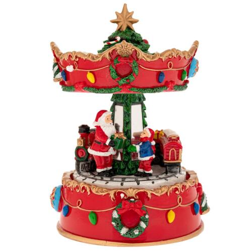 ΚΟΚΚΙΝΟ ΚΟΥΡΔΙΣΤΟ ΚΑΡΟΥΖΕΛ ΜΕ ΜΟΥΣΙΚΗ AND ΚΙΝΗΣΗ 11,5Χ11,5Χ16ΕΚ