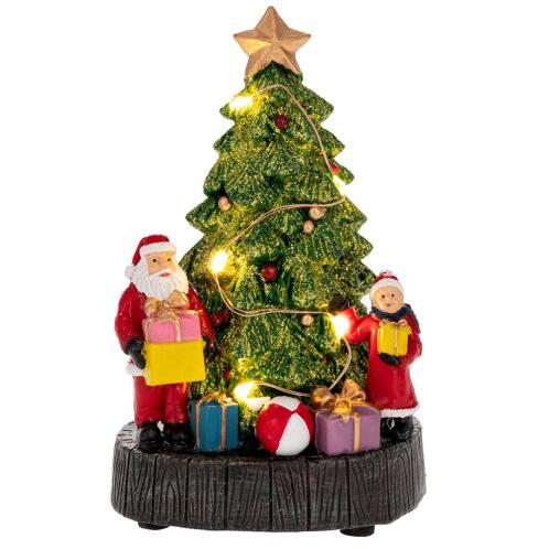 ΦΩΤΙΖΟΜΕΝΟ ΔΕΝΤΡΟ ΜΕ ΔΩΡΑ ΚΑΙ ΑΓΙΟ ΒΑΣΙΛΗ 10Χ8Χ16ΕΚ ΜΠΑΤΑΡΙΑΣ