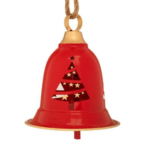 KOKKINH ΜΕΤΑΛΛΙΚΗ ΚΡΕΜΑΣΤΗ ΚΑΜΠΑΝΑ 15Χ15Χ17ΕΚ