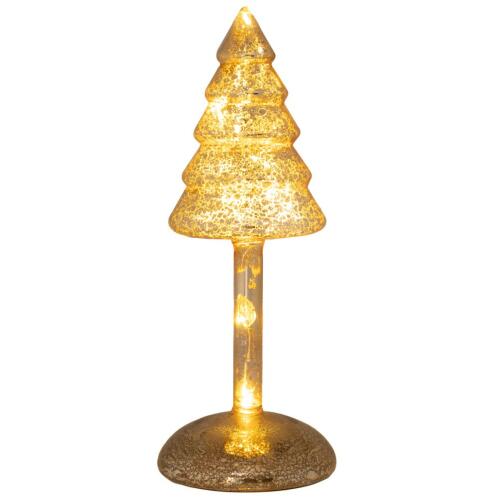 ΧΡΥΣΟ ΑΝΤΙΚΕ ΓΥΑΛΙΝΟ ΔΕΝΤΡΑΚΙ ΜΕ LED ΦΩΣ Φ9Χ23,5ΕΚ