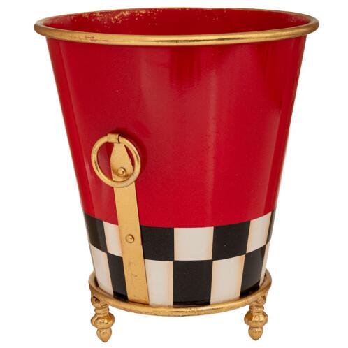 ΚΟΚΚΙΝΗ ΜΕΤΑΛΛΙΚΗ ΣΑΜΠΑΝΙΕΡΑ 24Χ24Χ28ΕΚ