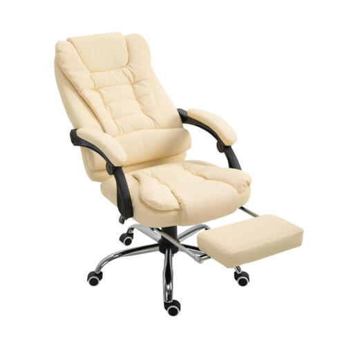 Καρέκλα Γραφείου με Υποπόδιο 64.5 x 69 x 117-127 cm HOMCOM 921-082CW