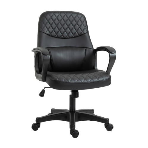 Καρέκλα Γραφείου Μασάζ 2 Σημείων 59 x 63 x 92-101 cm Χρώματος Μαύρο Vinsetto 921-325BK