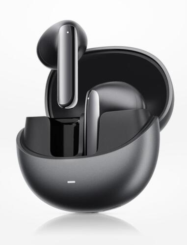 QCY AilyBuds Pro Semi-Ear ANC TWS Black 6 mic & A.I. Noise Cancel. LDAC Audio Ultra HD Multi-point